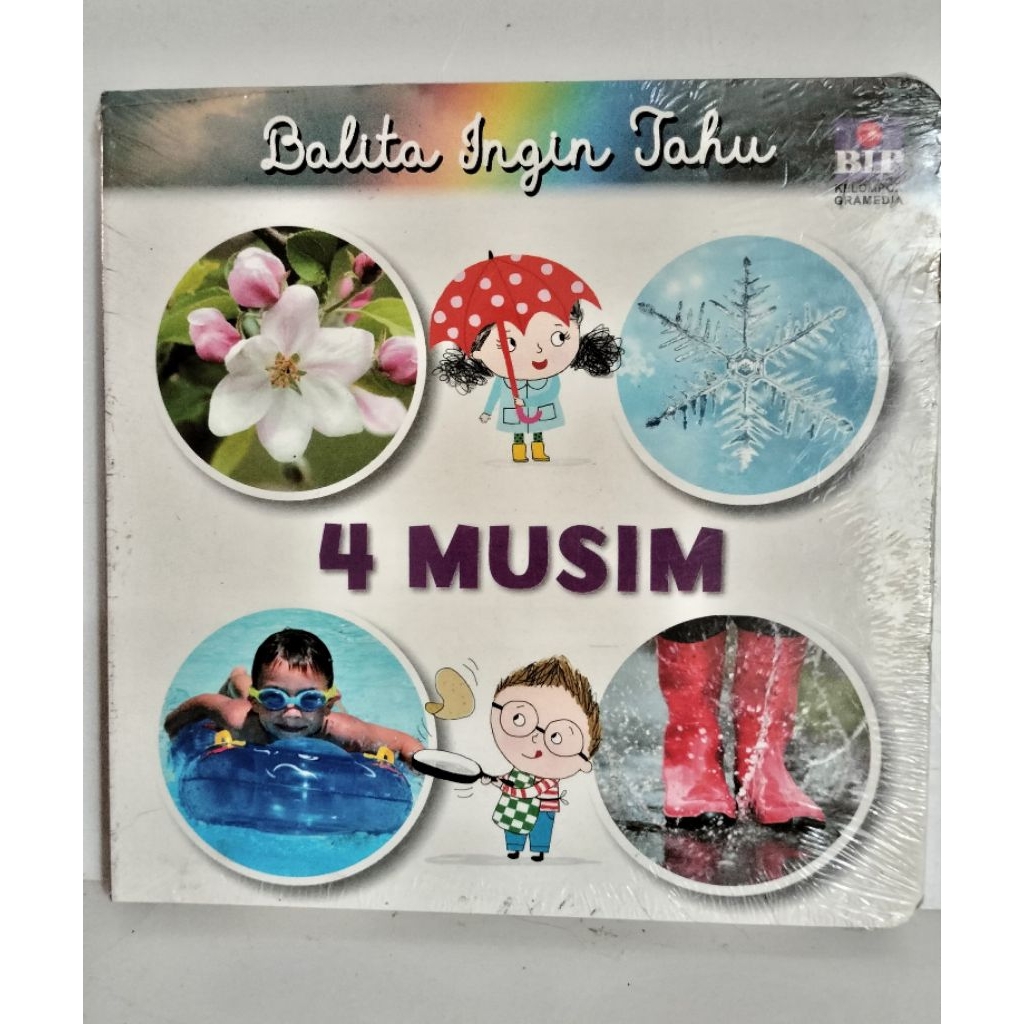 Boardbook Balita Ingin Tahu : 4 Musim