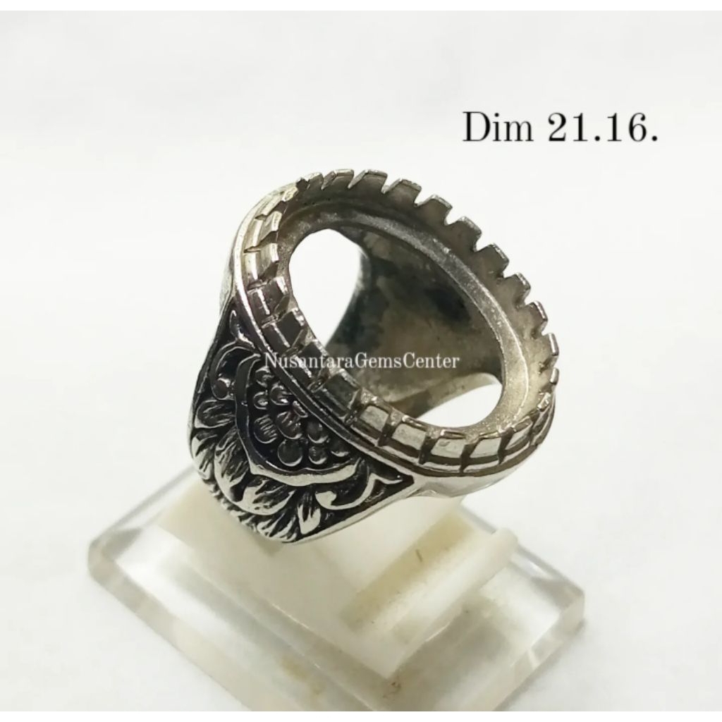Cincin Emban Alpaka Custome Ukir