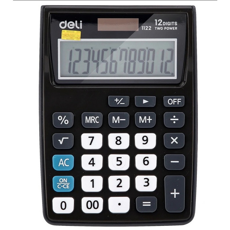 

[5003493] KALKULATOR 1122 GREY DELI