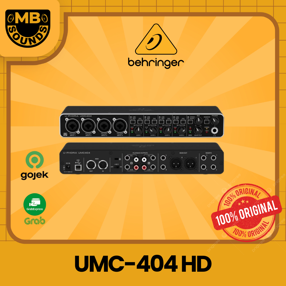 BEHRINGER UMC404HD / UMC 404HD / UMC-404HD