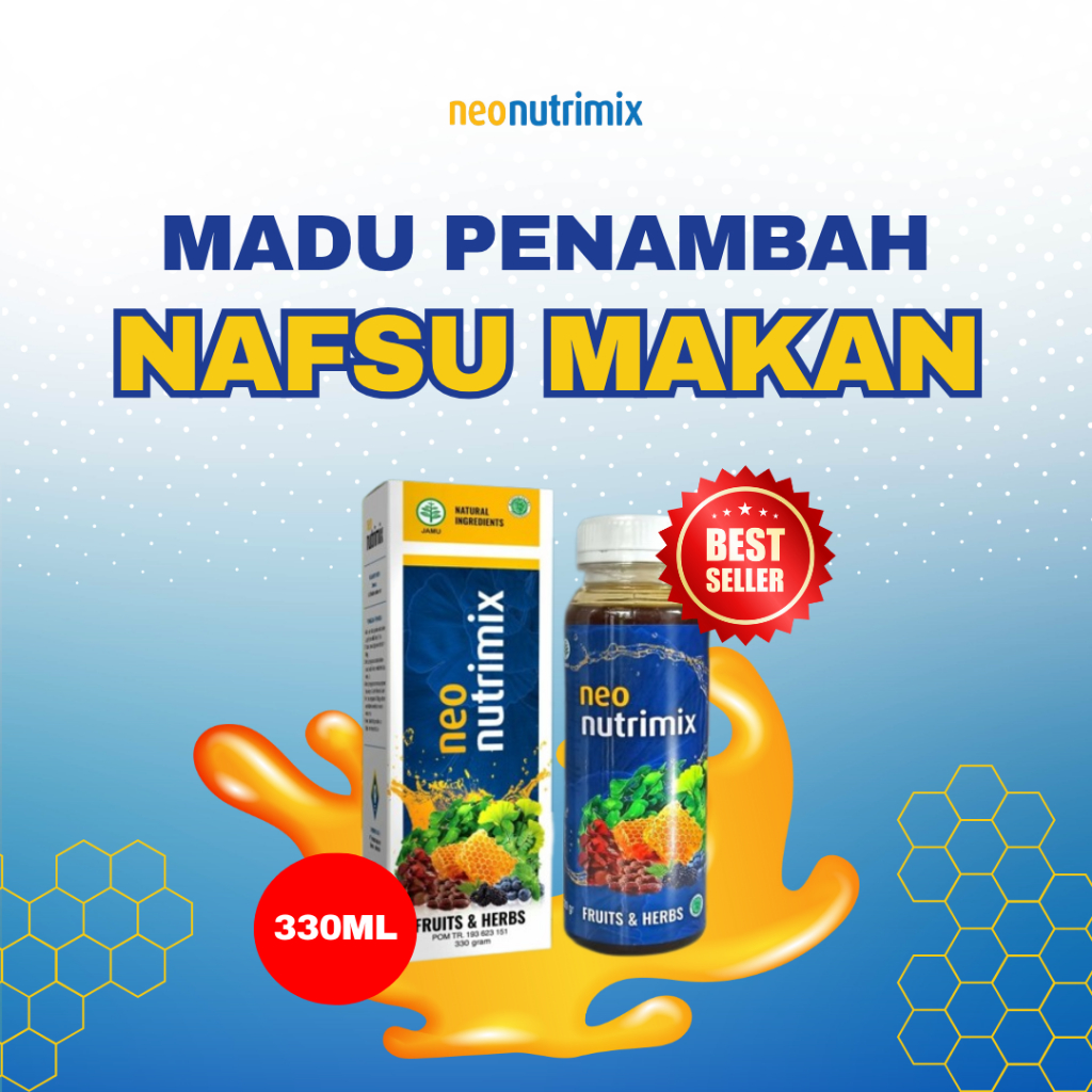 

Madu Napsu Makan neonutrimix Multivitamin Madu Penambah Berat Badan Original