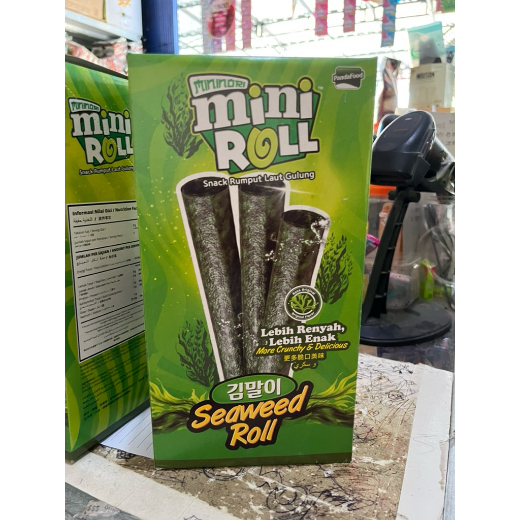 

Nori Roll Snac Rumput Laut Gulung