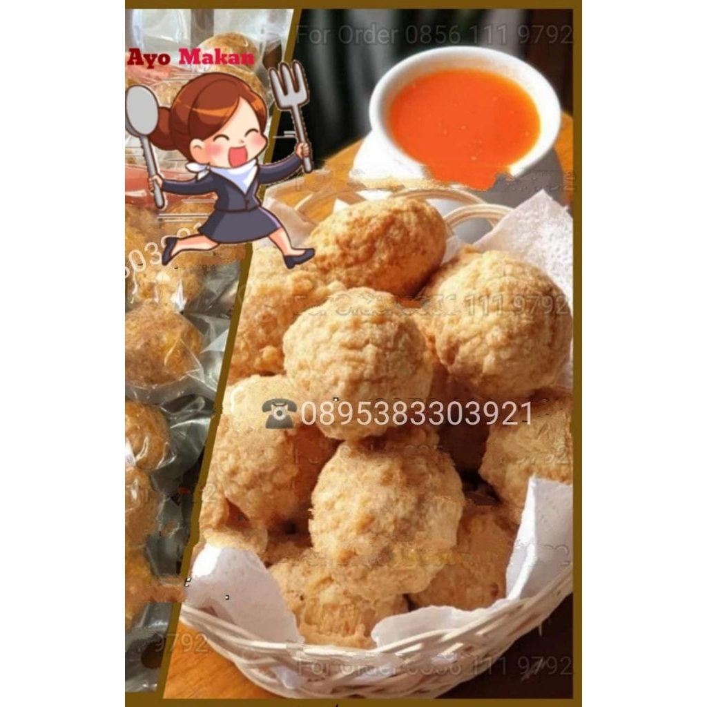 

Bakso Goreng daging ayam isi 10 pcs/pack