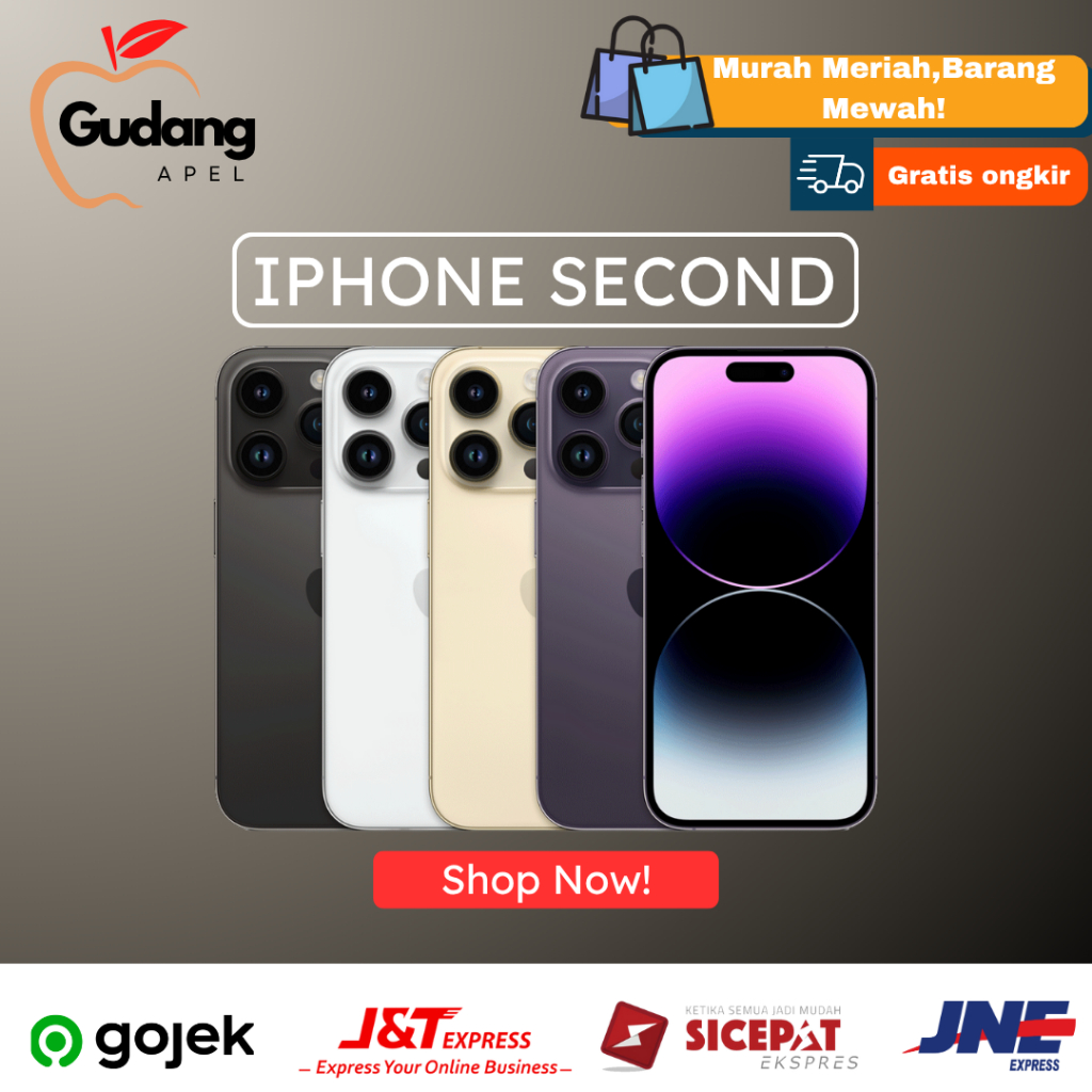SECOND iPhone 12 14 Pro Max Garansi Internasional