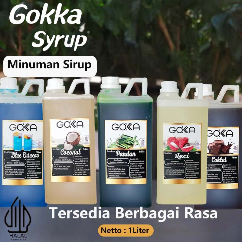 

Sirup All Varian 350ML Gokka Food | Gokka Aneka Rasa Syrup 350ml | Gokka Food
