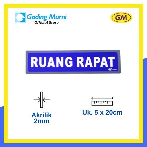 

GM LABEL RUANG RAPAT LK 232C KECIL WARNA
