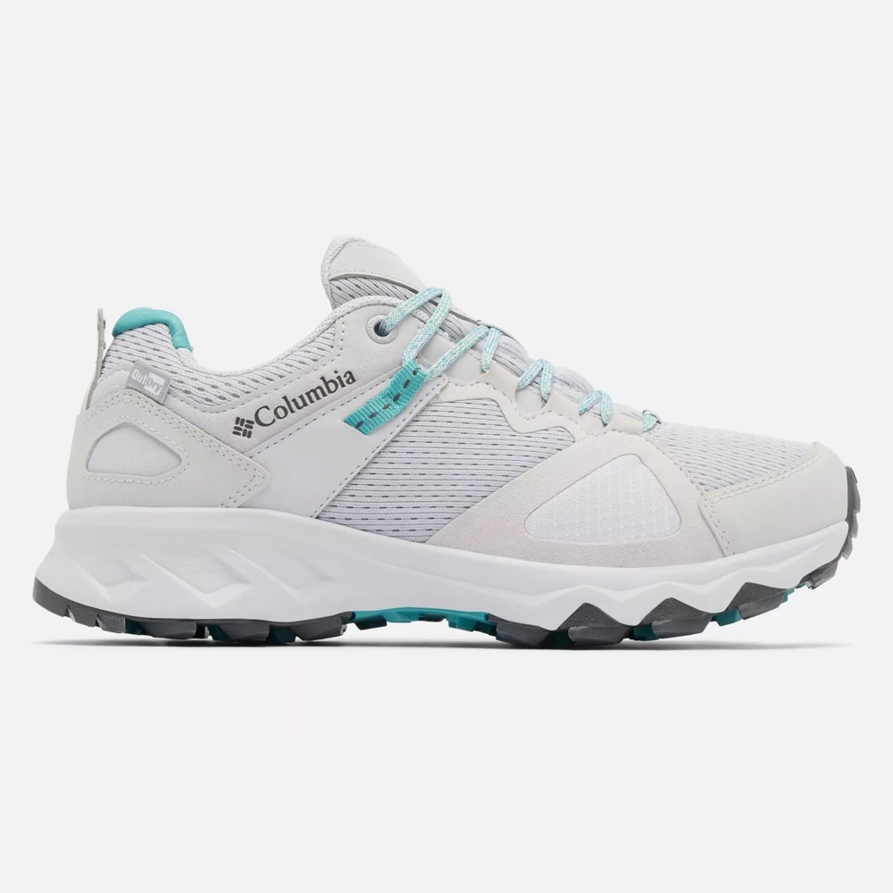 Columbia Women's Peakfreak Hera OutDry Hiking Shoes - Cumulus Grey/Teal
