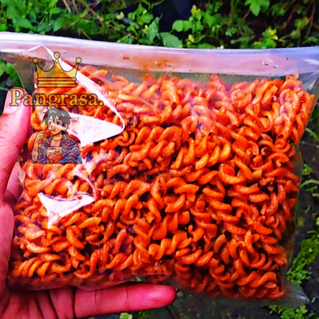 

makaroni uril 1kg pdas daun jeruk paling murah
