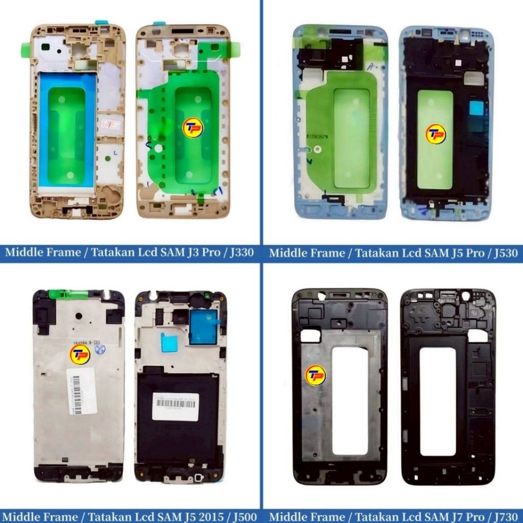 Middle Frame - Tatakan Lcd Samsung J3 Pro J330 - J5 Pro J530 - J5 2015 J500 - J7 Pro J730