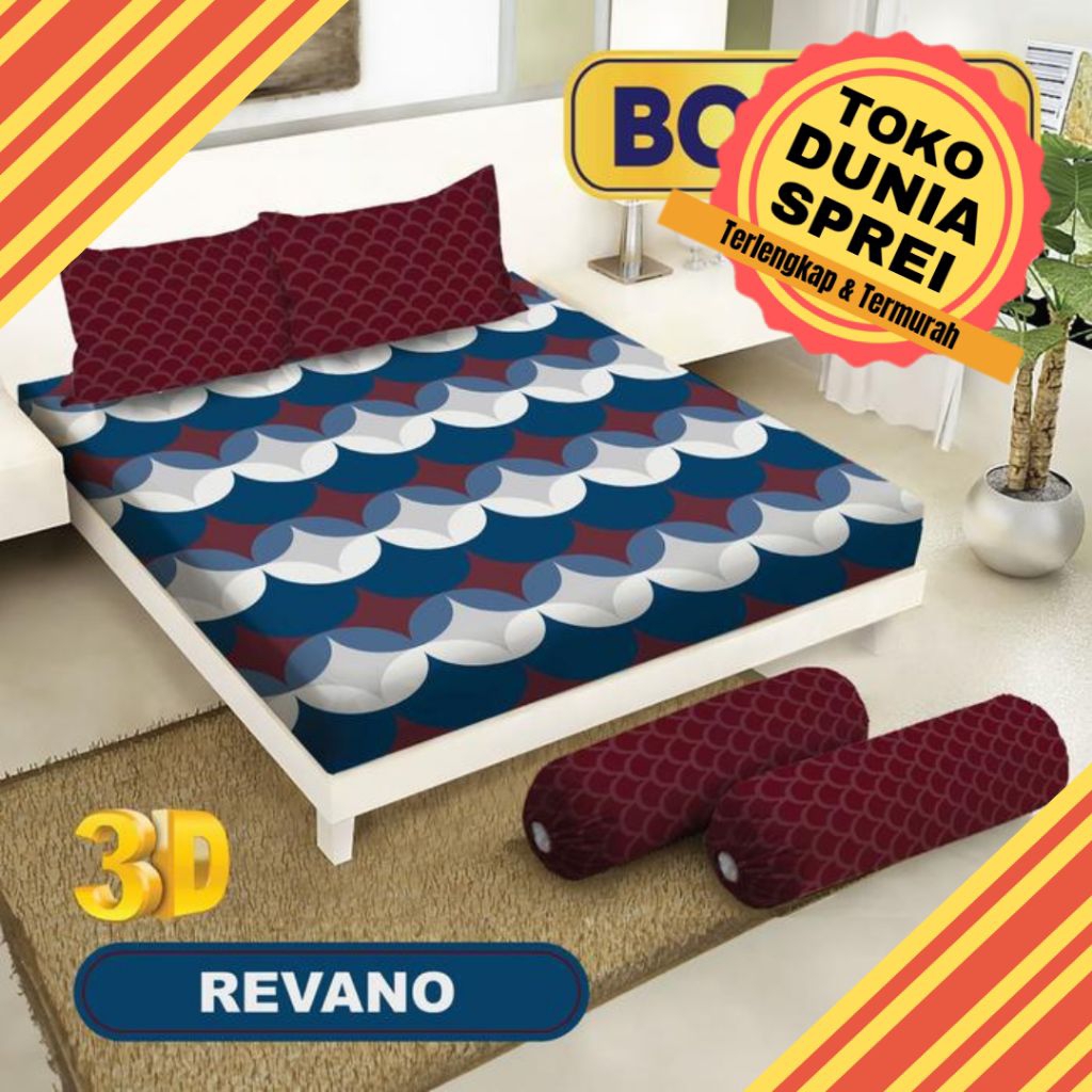 Sprei Bonita 120x200 Motif Revano