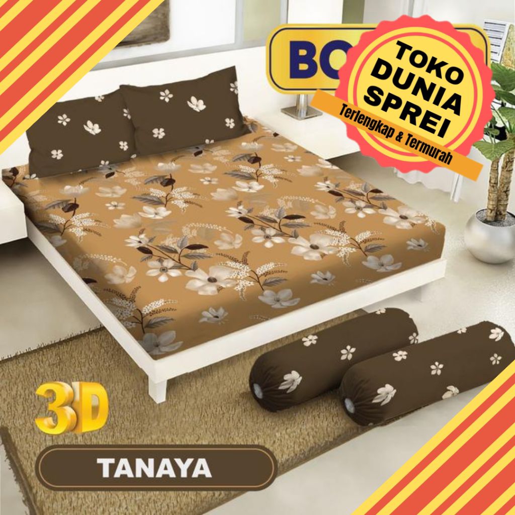 Sprei Bonita 120x200 Motif Tanaya