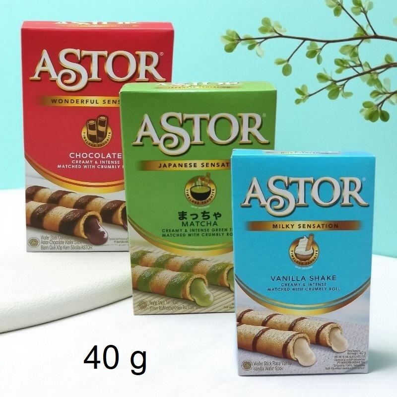 

ASTOR ALL VARIAN 40g Mini Astor Vanila Astor Matcha Astor Coklat 40gr