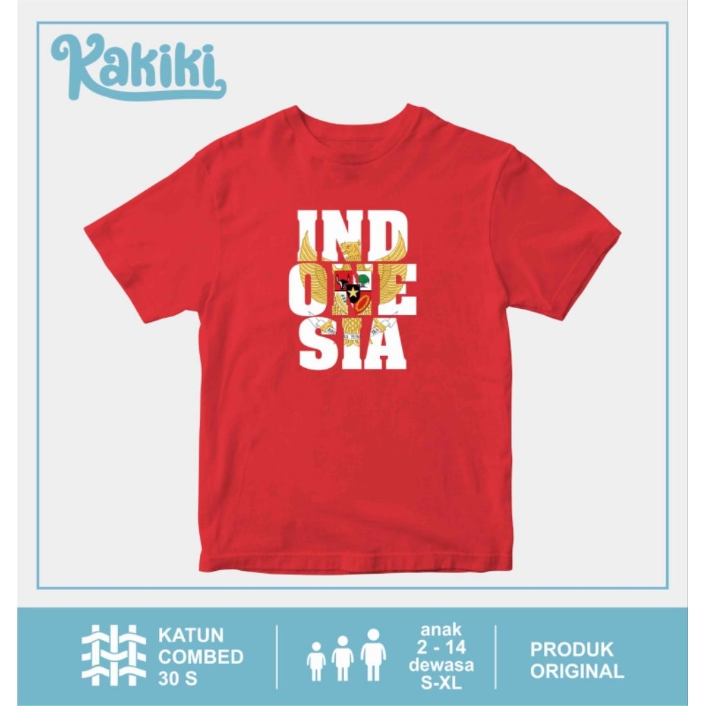 Kaos Anak 17an "Indonesia"