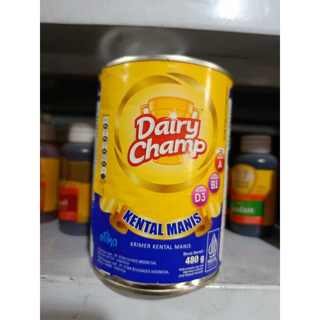 

Susu Kental Manis Dairy Champ Kaleng 480 Gr