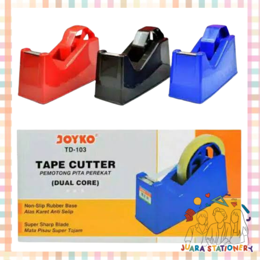 

(353) Tape Dispenser Joyko TD-103 Tape Cutter Tempat Pemotong Lakban Isolasi