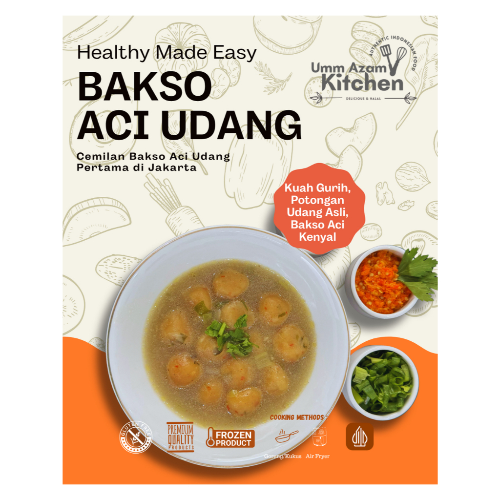 

Bakso Aci Udang Frozen Umm Azam Kitchen