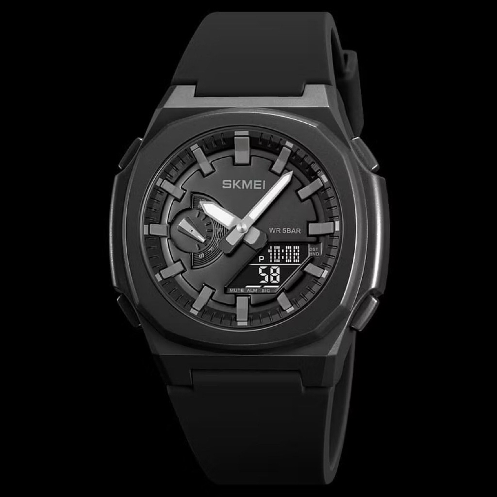 SKMEI 2091 Original Anti Air Double Time Tali Rubber
