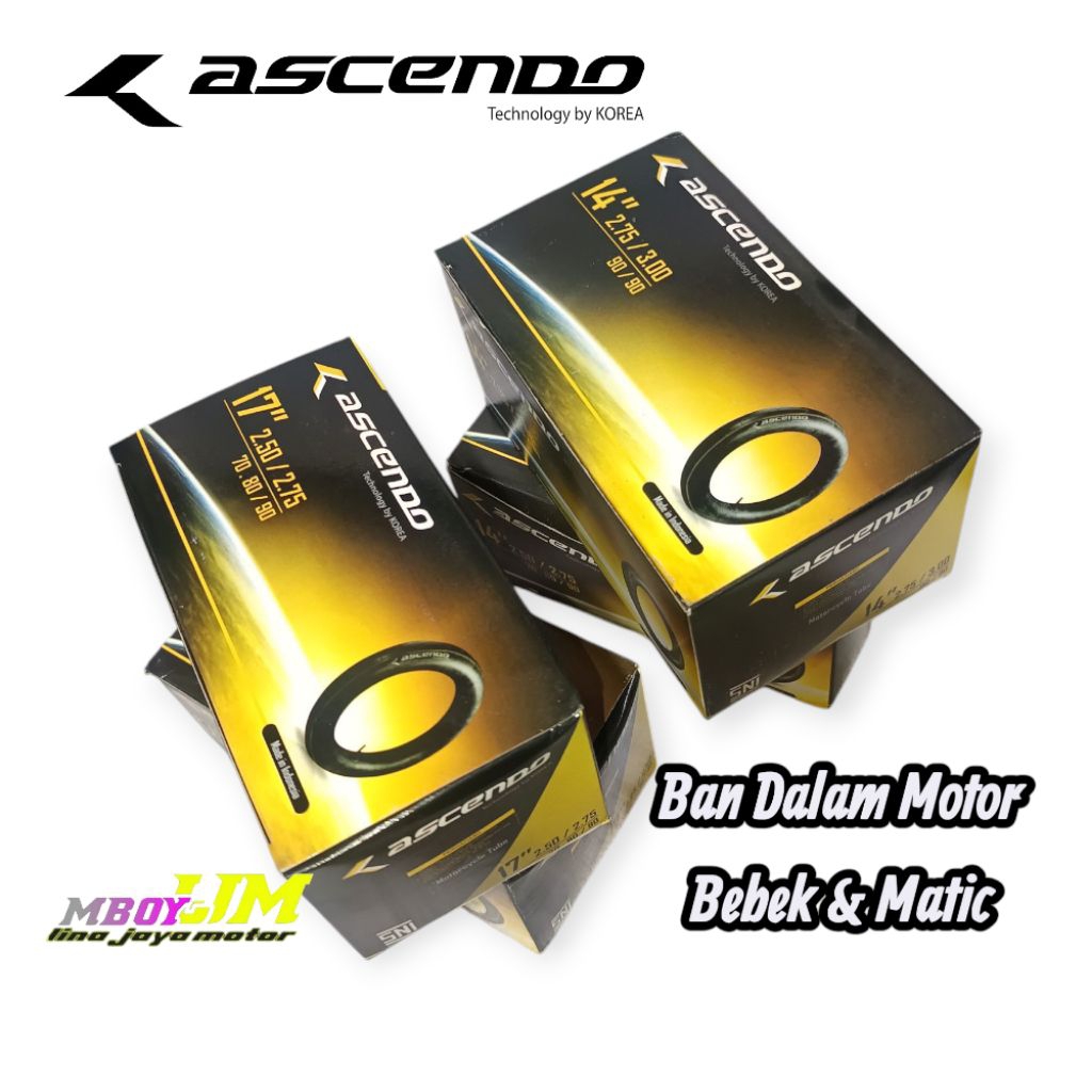 Ban Dalam Ascendo Semua Jenis Motor Matic dan Non Matic
