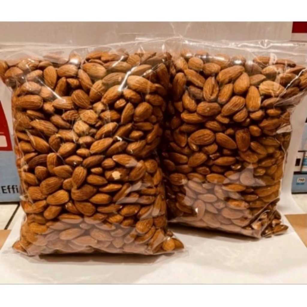 

Roasted Almond Kacang Almond Panggang Grade Super 1KG
