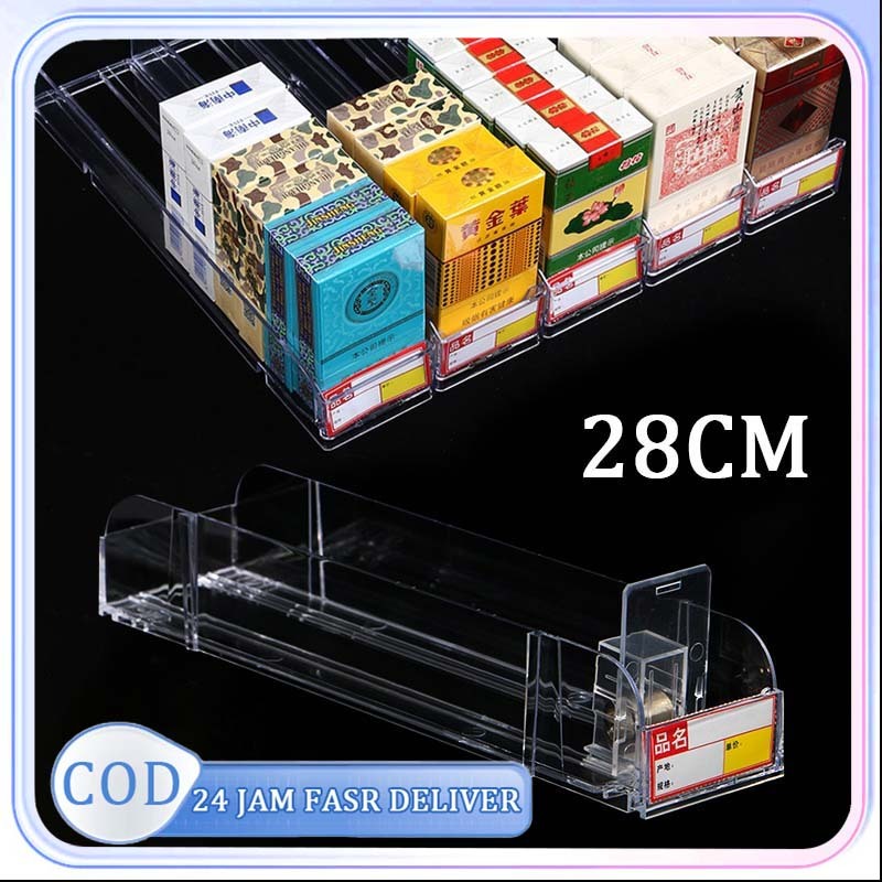 28cm Pusher Rokokoko Akrilik Pusher Rokok Pusher Rokokok Display Rak