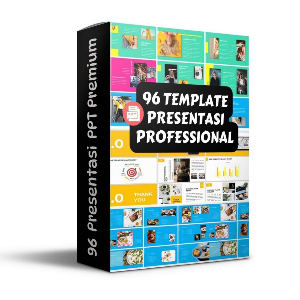 96 Template Presentasi Format PPT Berkualitas Tinggi