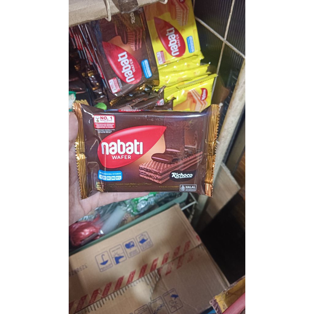 

wafer nabati coklat 37gr /richoco wafer coklat