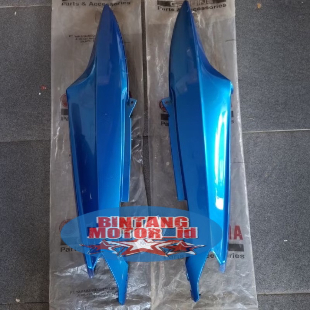 COVER BODY YAMAHA MIO SPORTY SMILE BIRU ORIGINAL