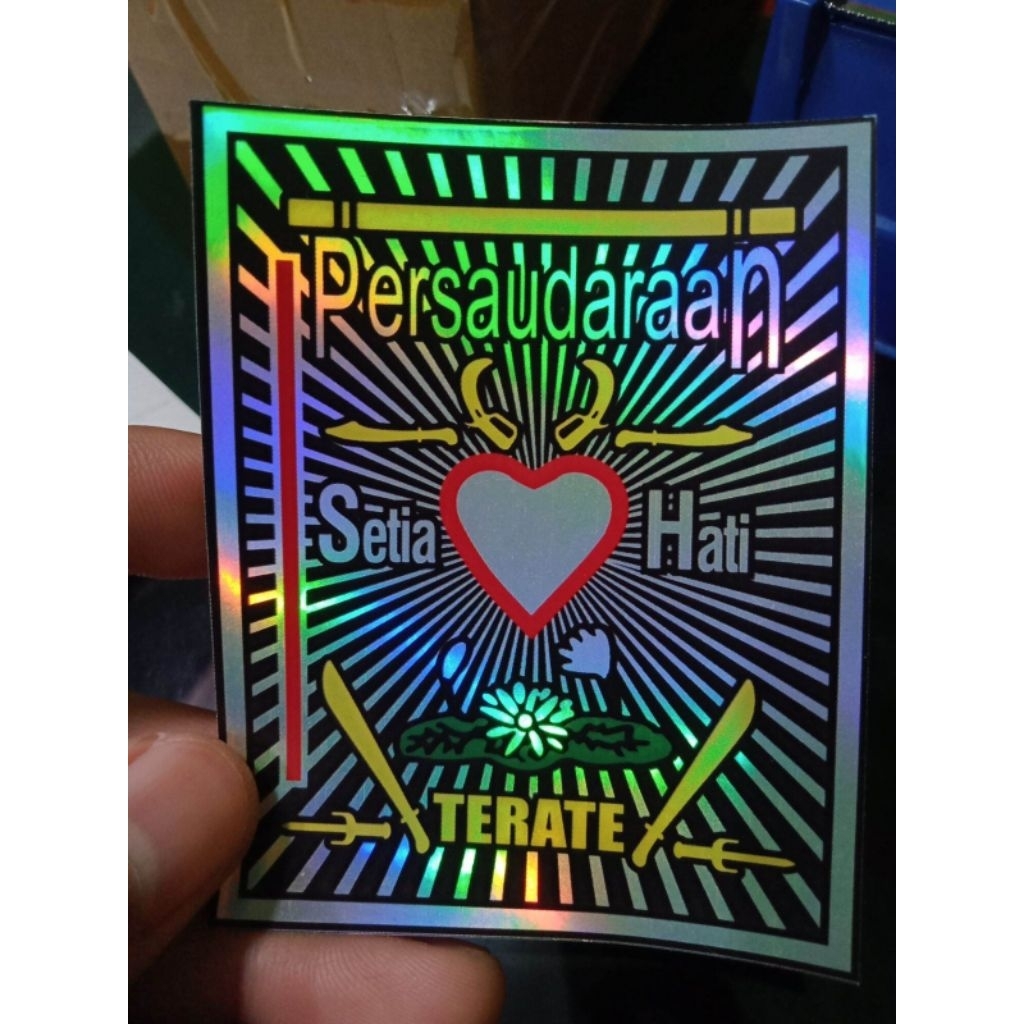 

stiker hologram PSHT 5x5 cm
