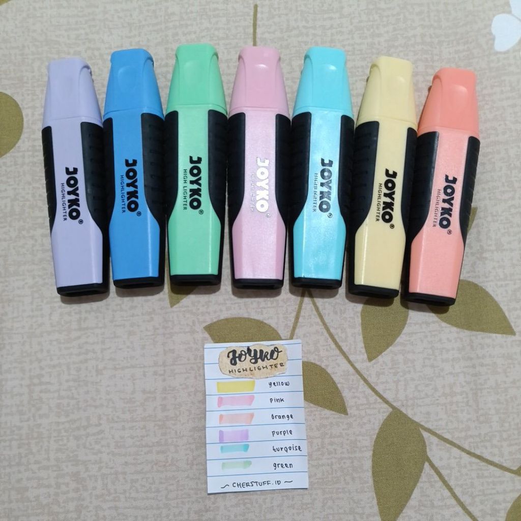 

Highlighter Stabilo Joyko Pastel NEW