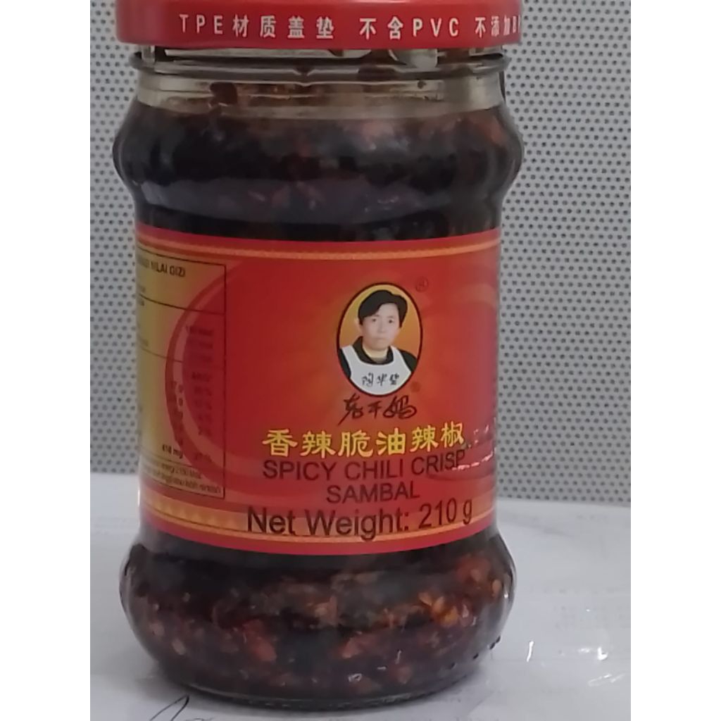 

Lao Gan ma Spicy Chili Crip 210 gr