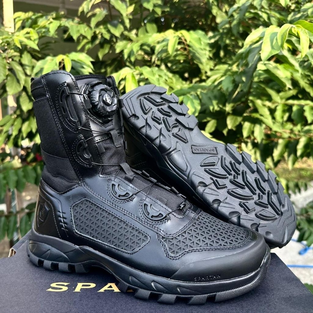 sepatu pdl tali putar Spartan libra sol tempur original