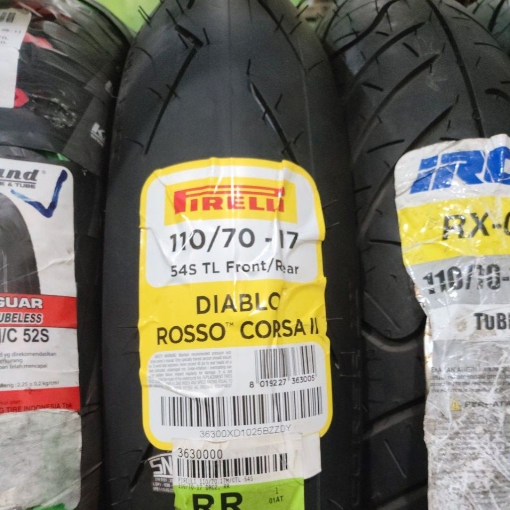 PIRELLI DIABLO CORSA 2 110/70 17