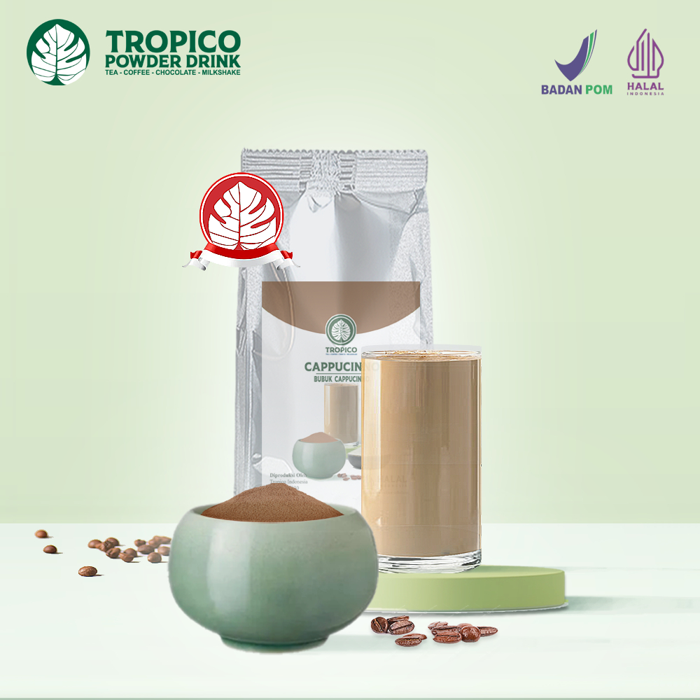 

Bubuk Minuman Cappucino - Cappucino Powder Drink - Tropico Powder Drink