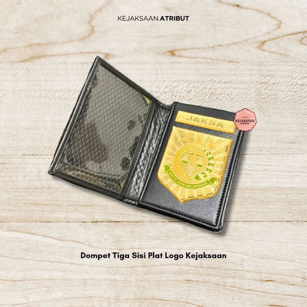 

Dompet Plat Jaksa - Custom Nama Logo Kejaksaan