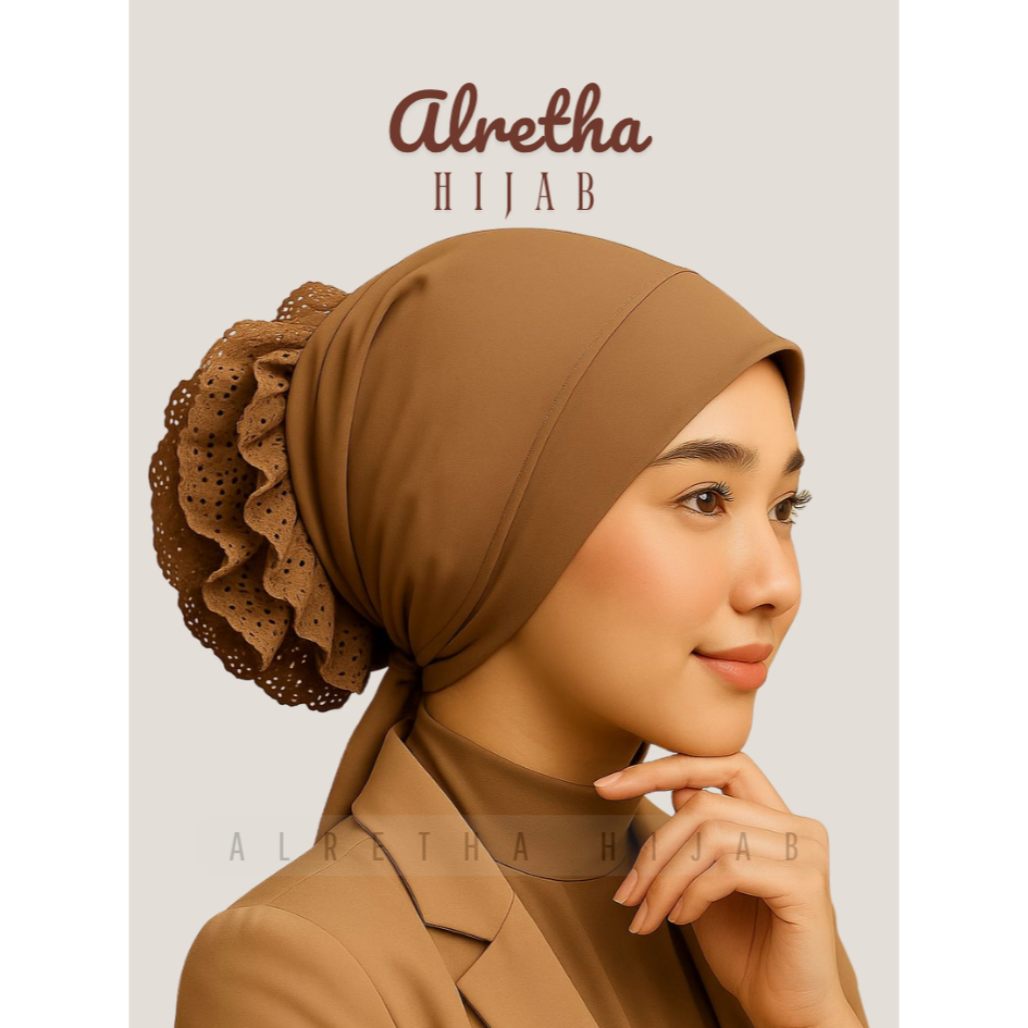 Alretha Hijab - Ciput Pet Turki Cepol Inner Hijab Premium