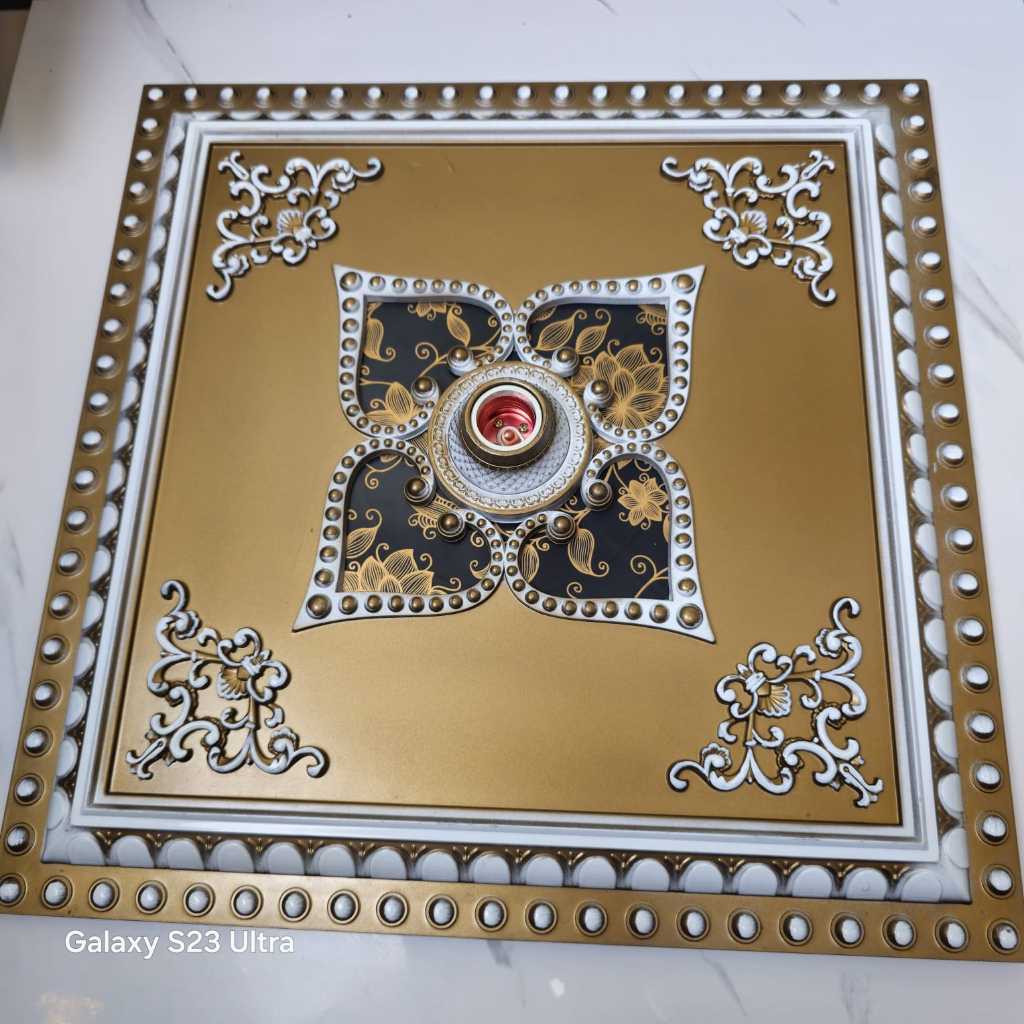 Fiting Hias Besar Ornamen Lampu Plafon 45cm-VITING LAMPU BESAR 45CM - Fitting Lampu Plafon