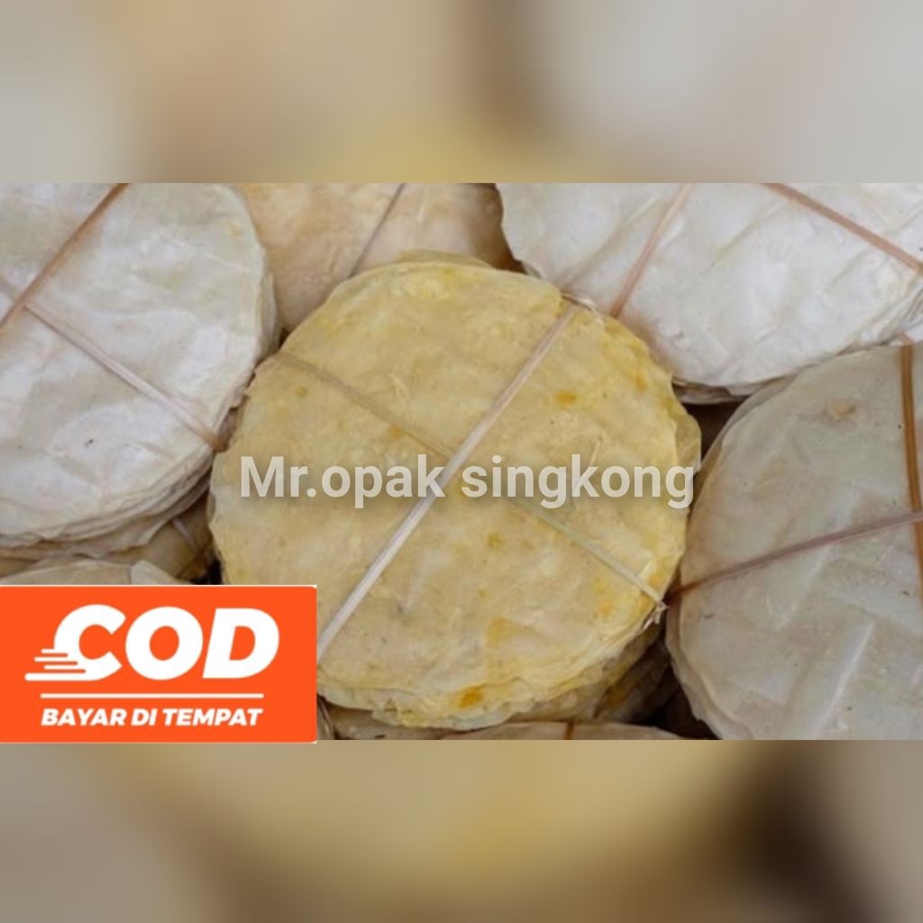 

OPAK SINGKONG MENTAH ORIGINAL ASLI GURIH RENYAH hanya 230/keping paling murah paling enak