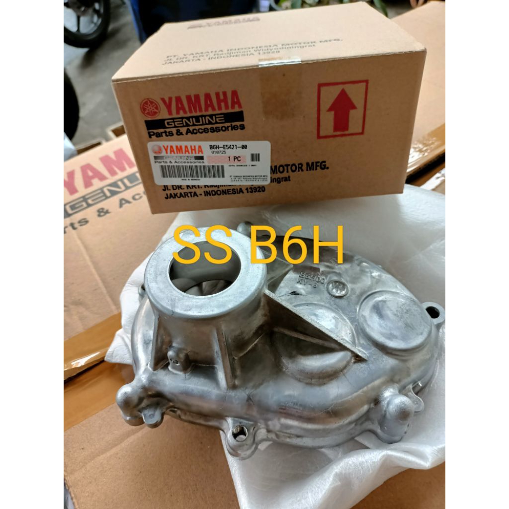 cover crankcase 2 blok bak gear box mesin new n max new aerox 155 new alpa alpha origional b6h e5421