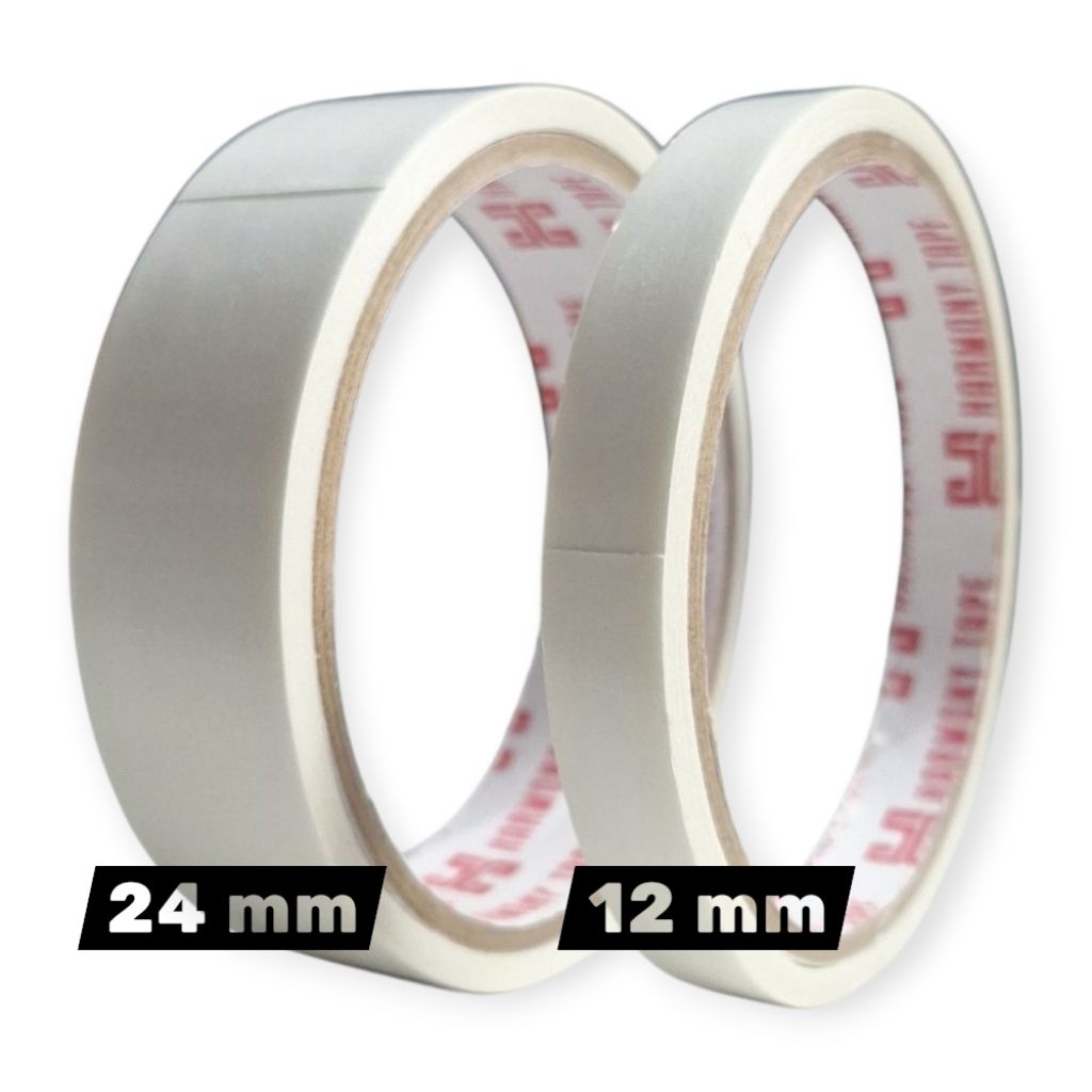

Paket Murah 12 pcs DOUBLE TAPE murah/isolasi bolak balik/solasi/SELOTIP