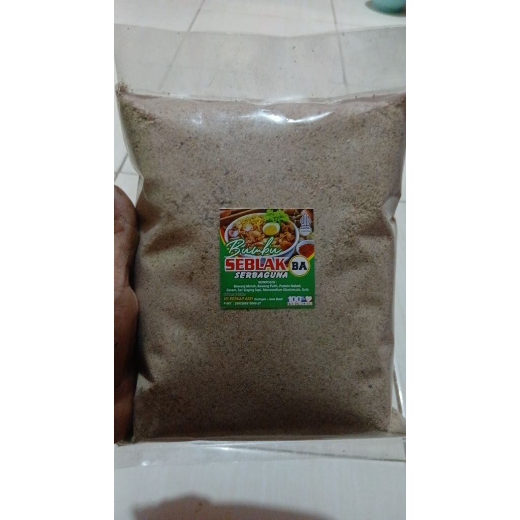 

paket bumbu seblak serbaguna 1kg lebih hemat, bumbu boci