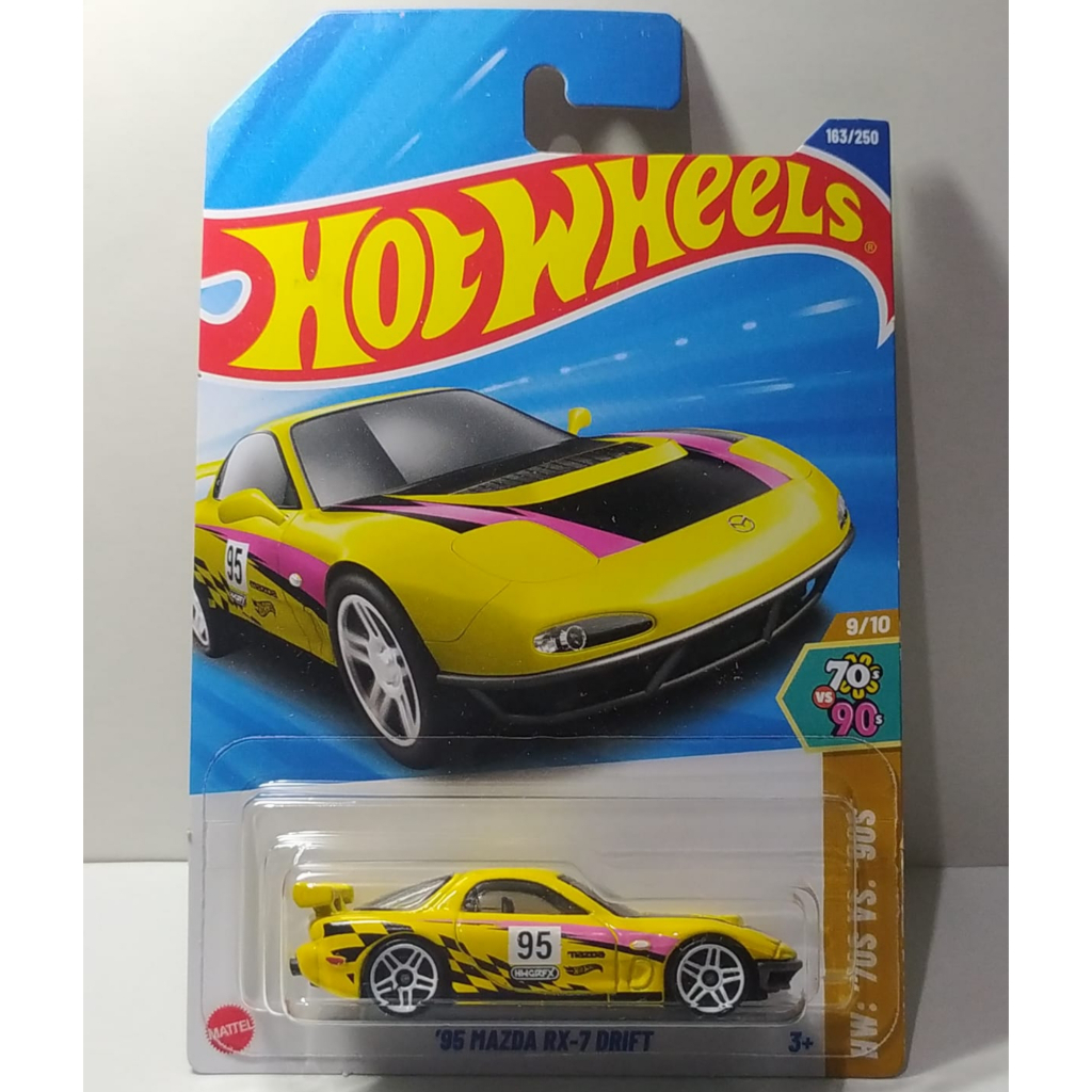 HOT WHEELS '95 MAZDA RX-7 DRIFT