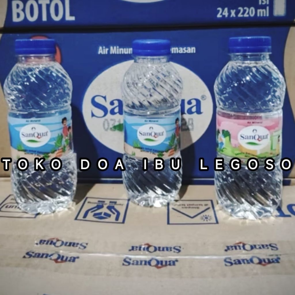 

SANQUA 220ML X 24 BOTOL / SANQUA BOTOL MINI / SANQUA / 220ML