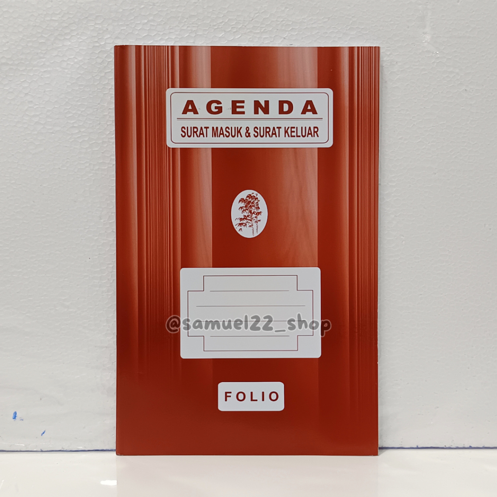 

Agenda Surat Keluar Surat Masuk BAMBOO BK 005 Folio