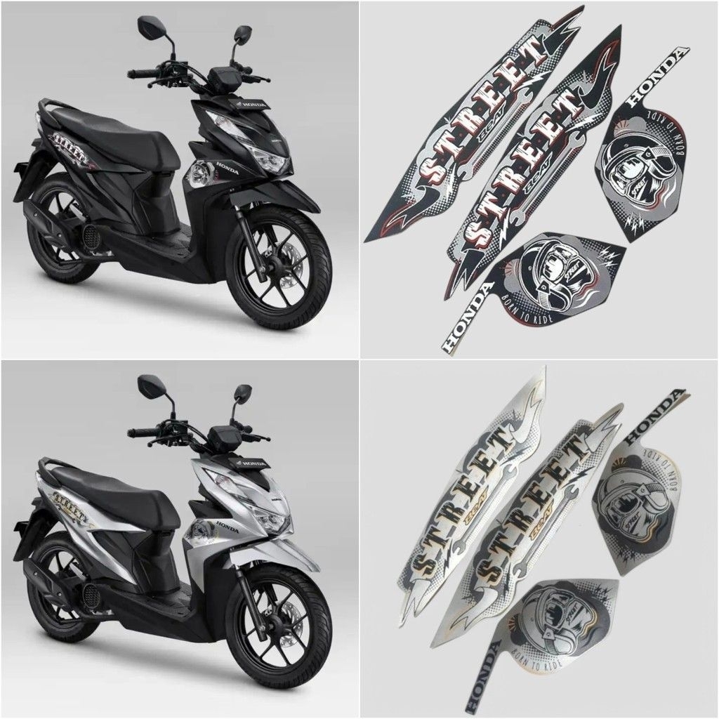 STICKER STRIPING MOTOR BEAT STREET 2023