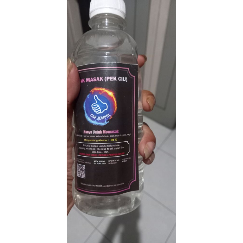 

Pekciu-arak masak-500ml-jempol-harga promo