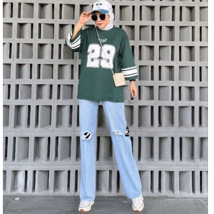 Queen Style|| Kaos Wanita Angka Kekinian