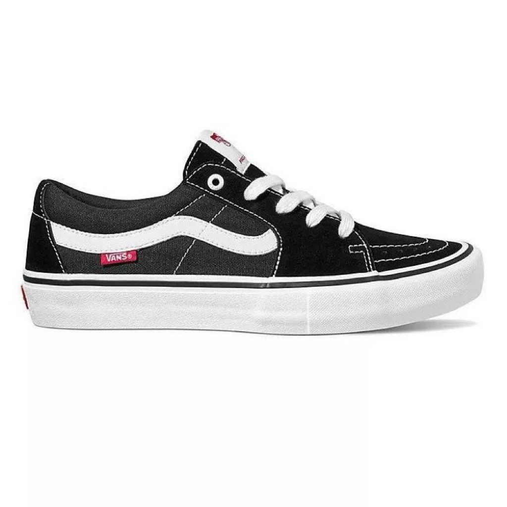 Vans sk8 low pro black white