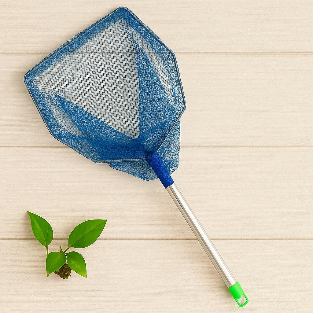 Serok Ikan Aluminium Jaring Polynet & Trawl PE Kuat & Halus