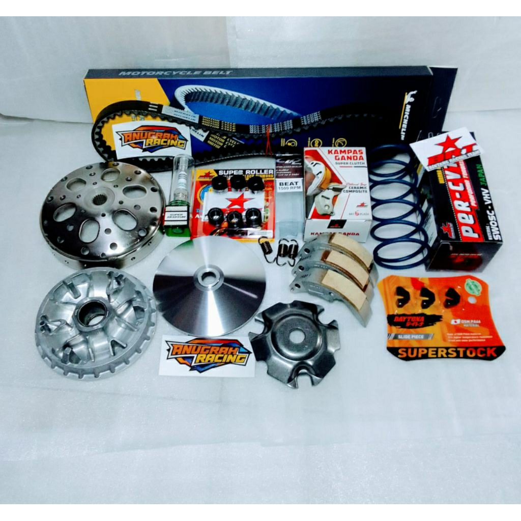 FULL UPGRADE CVT KIRIAN ANTI GREDEK ANTI LOYO VARIO 125 LED VARIO 150 LED VARIO 125 OLD BOHLAM NEW L
