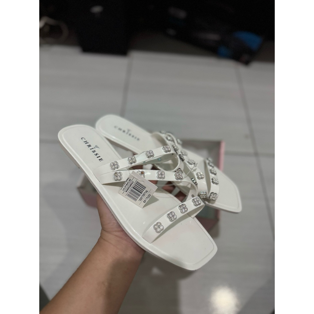 Payless Chrissie Neve Jelly Sandals - White